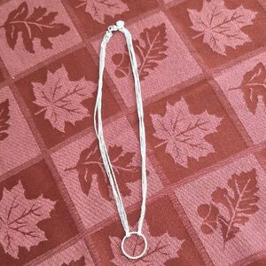 NWOT Elegant Silver Necklace
